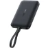 Портативное ЗУ Power Bank Baseus EnerFill FM11 30W с БЗУ with cable 10000mAh (E00289) – Cosmic Black. Фото 2 из 3