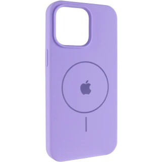 Чехол Silicone Case Full Protective (AA) V2 with MagSafe для Apple iPhone 11 Pro (5.8") — Сиреневый / Dasheen