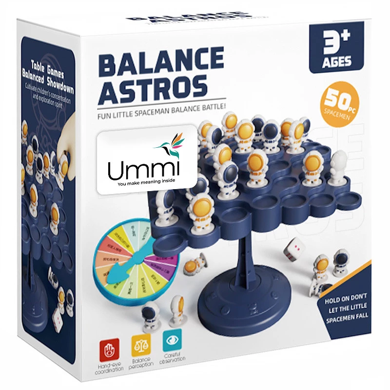 Настільна інтерактивна гра Ummi ME-119 Balance Astros – Blue. Фото 7 з 7