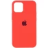 Чехол Silicone Case с закрытым низом для Apple iPhone 13 (6.1") – Арбузный / Watermelon red. Фото 1 из 3