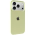 Чехол Silicone Case с закрытым низом для Apple iPhone 17 Pro (6.3") – Желтый / Mellow Yellow. Фото 2 из 6