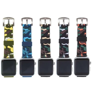 Ремешок силиконовый для Apple Watch камо 42/44mm фото 1 из 1