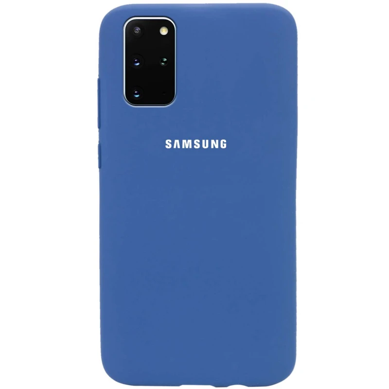 

Чохол Silicone Case з закритим низом на Samsung Galaxy S20+ (Синій / Navy Blue)