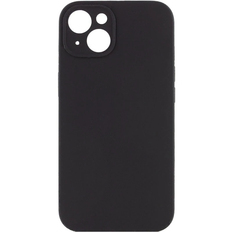 

Чехол с защитой камеры Silicone Case Apple iPhone 15 (6.1") (Черный / Black), Чорний / black