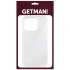 Ультратонкий силіконовий чохол GETMAN з критими бортами на Apple iPhone 17 Air (6.5") – Безбарвний (прозорий). Фото 14 з 15