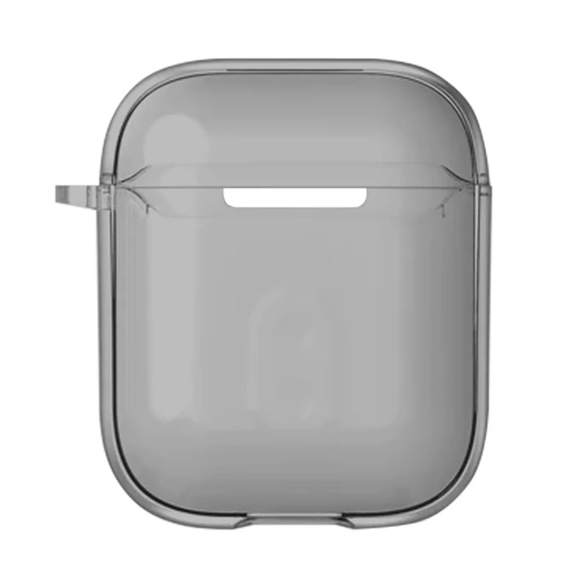 Футляр TPU Colorful для навушників Airpods 1/2 – Black. Фото 2 з 2