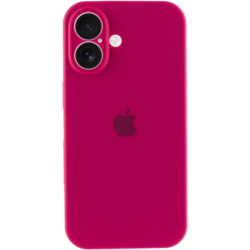 Чохол Silicone Case з захистом камери на Apple iPhone 17 (6.3") – Червоний / Rose Red. Фото 2 з 3