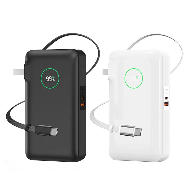 Портативний ЗП Power Bank WIWU Wi-P049 PD20W with cable 10000 mAh фото 2 з 2