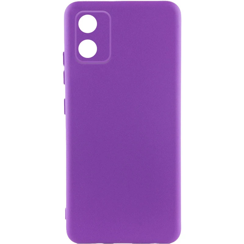 

Чехол Silicone Case Lakshmi с закрытой камерой для Motorola Moto E13 (Фиолетовый / Purple), Фіолетовий / purple