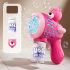 Пістолет з мильними бульбашками H058 Little Bear + bottle 50ml – Pink. Фото 2 з 2