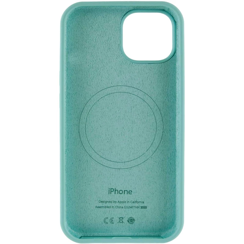 Чехол Silicone Armor Max with MagSafe для Apple iPhone 11 Pro Max (6.5") – Бирюзовый / Marine Green. Фото 9 из 14