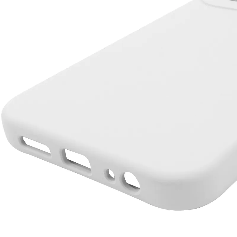 Чехол Silicone Case Lakshmi Premium з закритою камерою на Xiaomi Redmi 15C (EU) – Белый / White. Фото 6 из 6