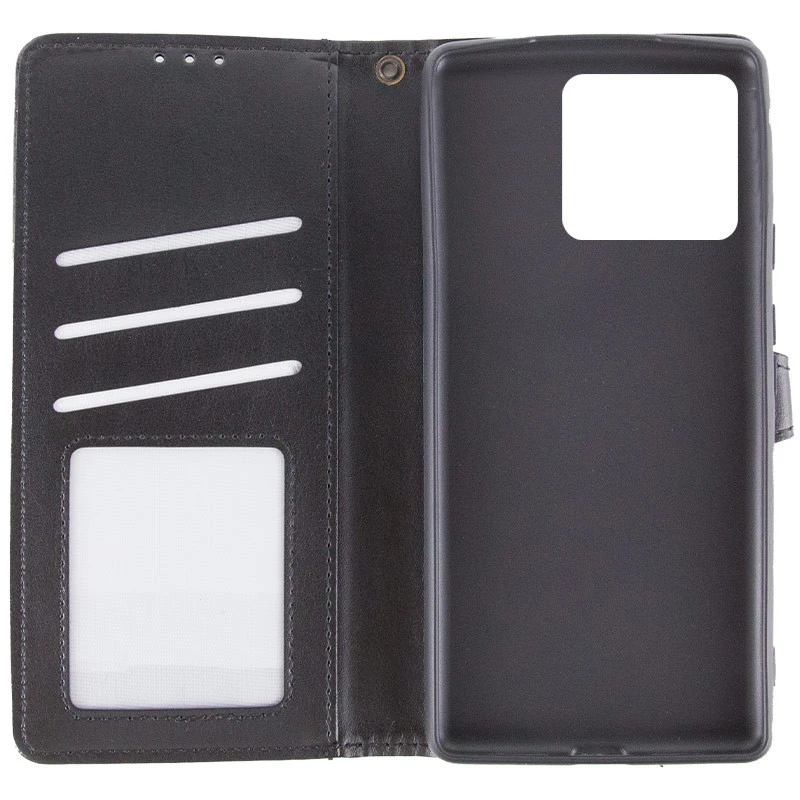 Чохол-книжка GETMAN Gallant  на ZTE Nubia V60 – Чорний. Фото 6 з 6