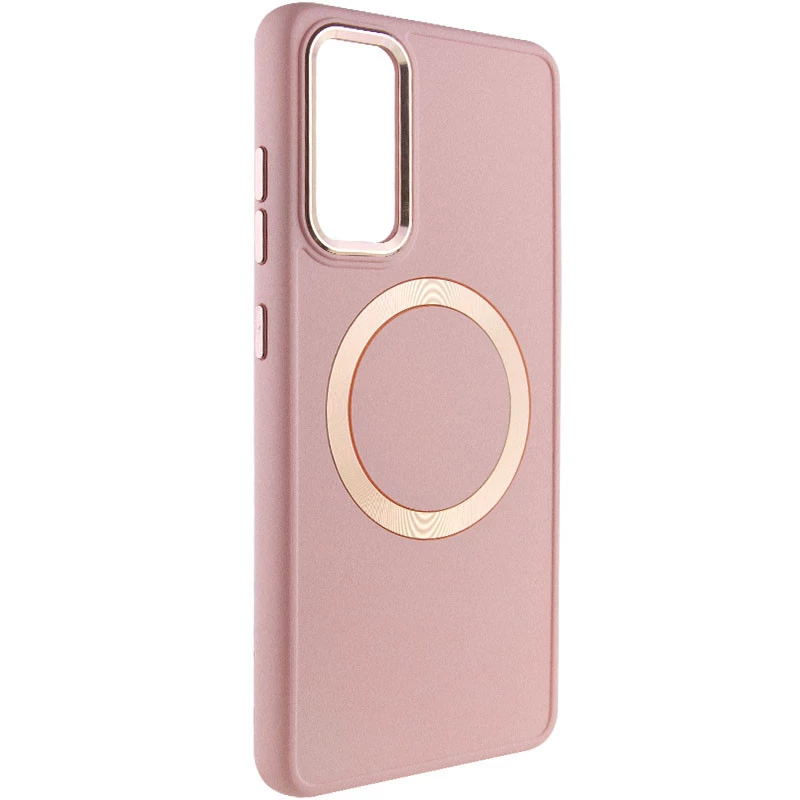 

TPU чехол Bonbon с металлическими кнопками та MagSafe на Samsung Galaxy S20 FE (Розовый / Light Pink), Рожевий / light pink