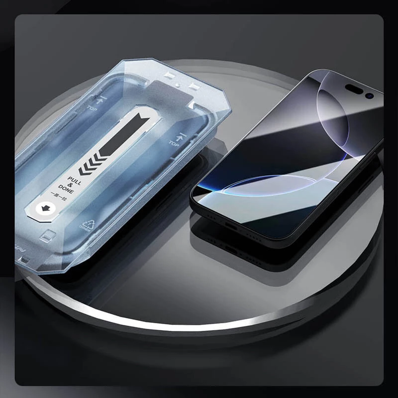 Защитное стекло Nillkin (CP+PRO) для Apple iPhone 16 Pro Max – Черный. Фото 14 из 15