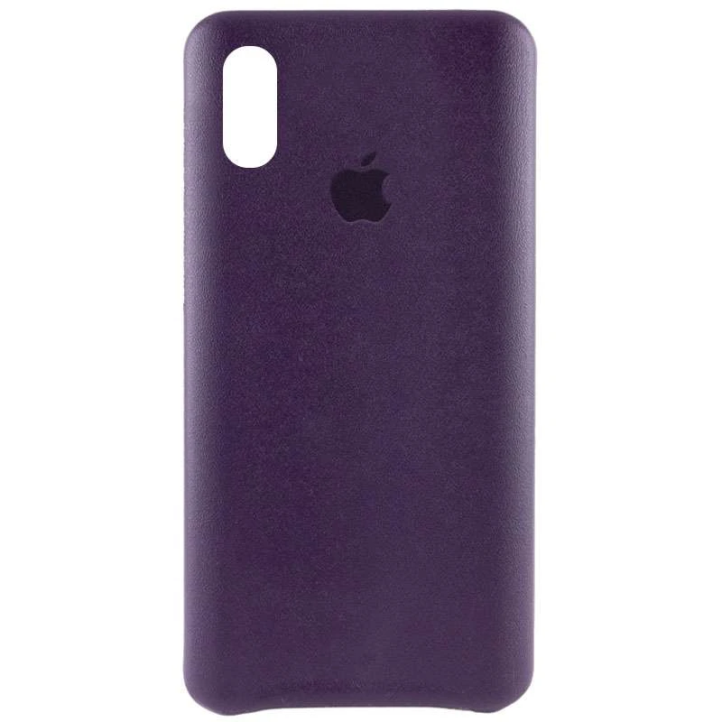 

Шкіряний чохол AHIMSA PU Leather Case Logo (A) на Apple iPhone XS Max (6.5") (Фіолетовий)
