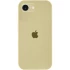 Чехол Silicone Case с закрытым низом для Apple iPhone 17e (6.1") – Желтый / Mellow Yellow. Фото 1 из 2