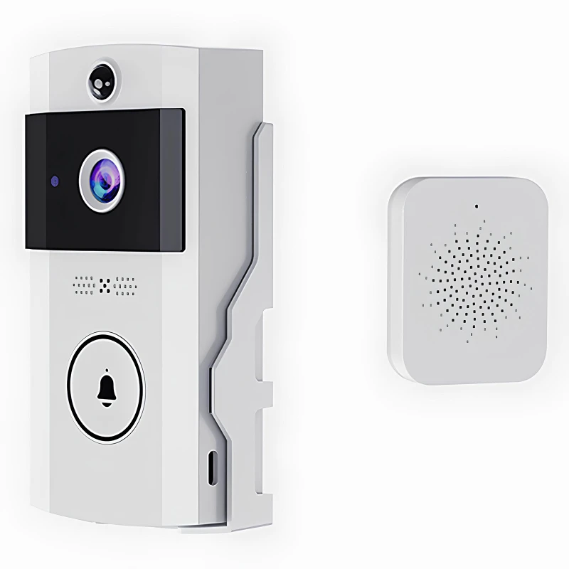 Відеодомофон Jmary MF-8 Smart video intercom 800 mAh – White. Фото 3 з 4