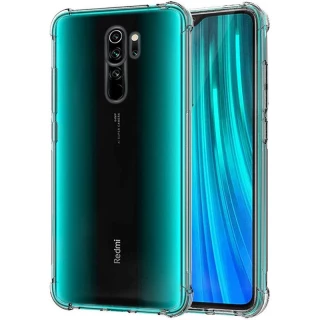 Ультратонкий силіконовий чохол GETMAN з критими бортами та камерою для Xiaomi Redmi Note 8 Pro фото 1 з 6