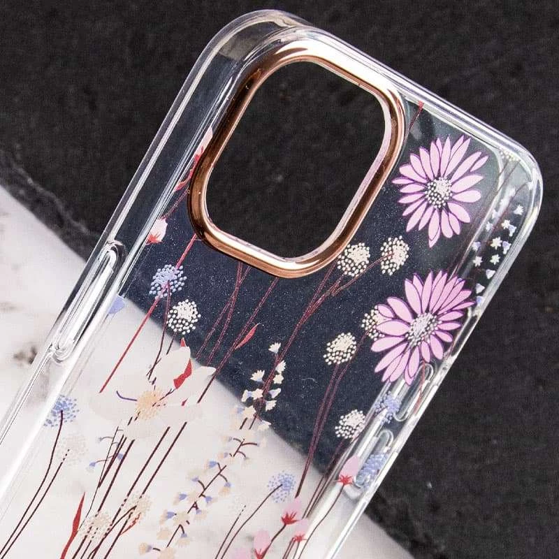 TPU+PC чохол з квітами на Apple iPhone 11 Pro Max (6.5") – Spring bloom. Фото 3 з 4