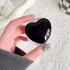 Тримач для телефону Popsocket Big Heart – Black. Фото 2 з 3