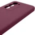 Чехол Silicone Case Lakshmi Premium з закритою камерою на Xiaomi Redmi 15 (EU) – Бордовый / Plum. Фото 7 из 8