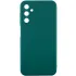 Цветной силиконовый чехол с защитой камеры для Samsung Galaxy A27 – Зеленый / Dark green. Фото 1 из 2