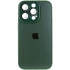 Силиконовый сапфировый чехол с с защитой камеры на Apple iPhone 12 Pro (6.1") – Зеленый / Forest green. Фото 2 из 7
