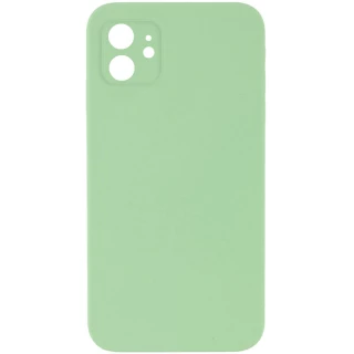 Чехол Silicone Case Square L с защитой камеры для Apple iPhone 11 (6.1") фото 1 из 3