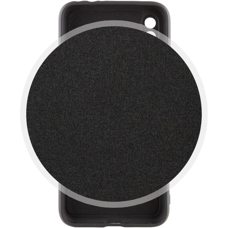 Кольоровий силіконовий чохол GETMAN із закритою камерою для Xiaomi Redmi Note 7 / Note 7 Pro / Note 7s – Чорний / Black. Фото 3 з 4