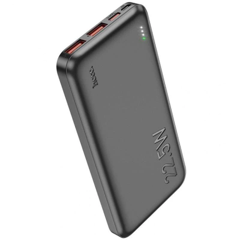Портативний зарядний пристрій Power Bank Hoco J101 Astute 22.5W 10000 mAh – Black. Фото 2 з 4