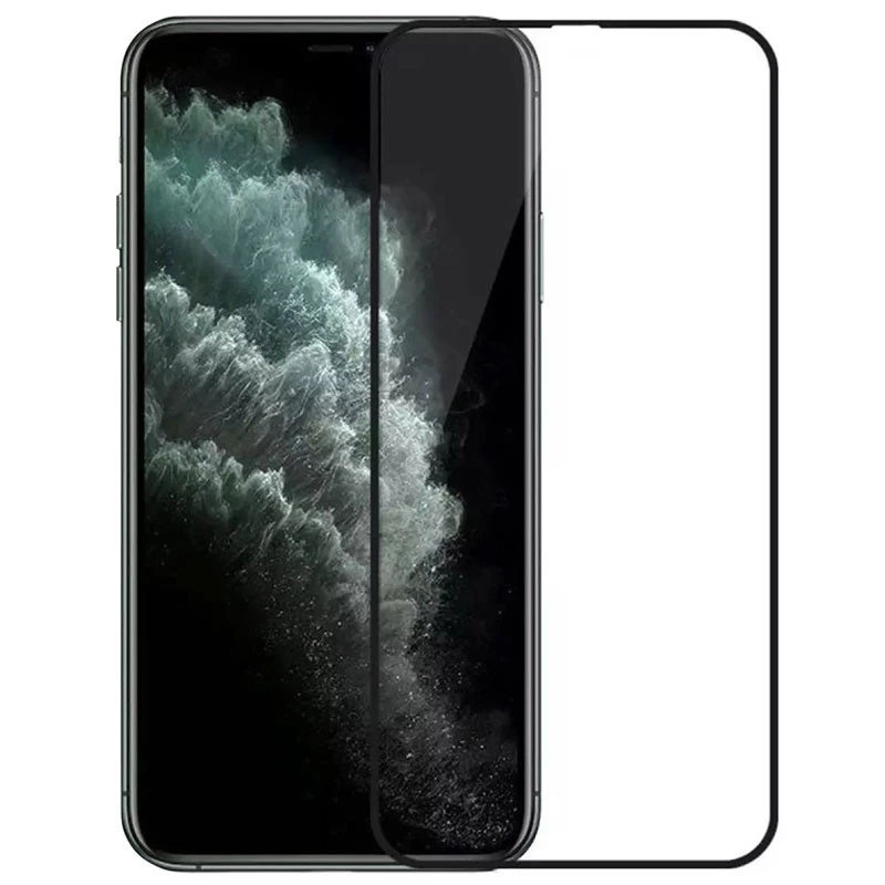

Защитное стекло 2.5D CP+ для Apple iPhone 13 mini (5.4") (Черный), Чорний