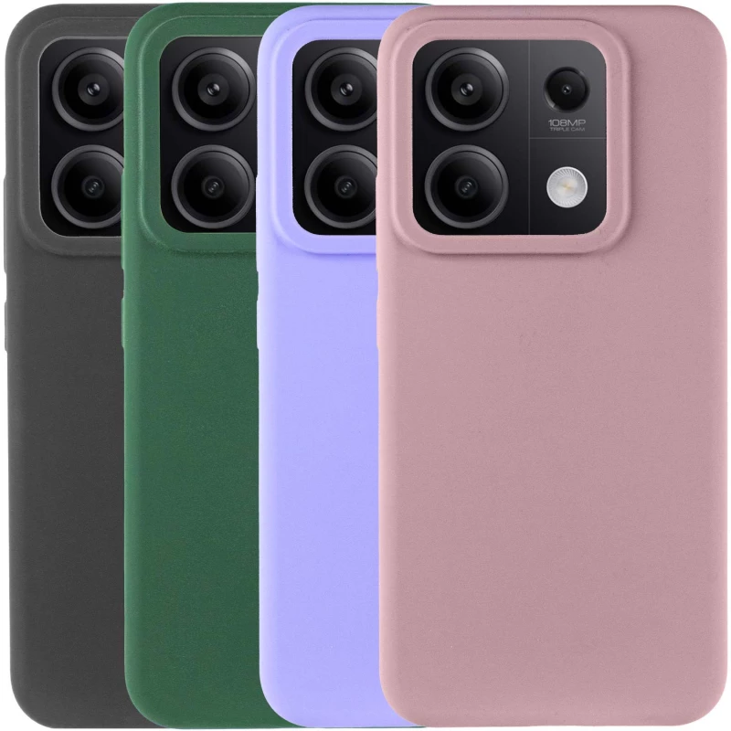 Чохол Silicone Case Lakshmi Premium на Xiaomi Redmi Note 13 5G фото 2 з 2