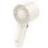 Портативний вентилятор Hoco HX600 handheld folding fan 1200 mAh – White. Фото 3 з 3