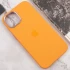 Чехол Silicone Case с металлическими кнопками для Apple iPhone 12 Pro (6.1") – Оранжевый / Marigold. Фото 8 из 9