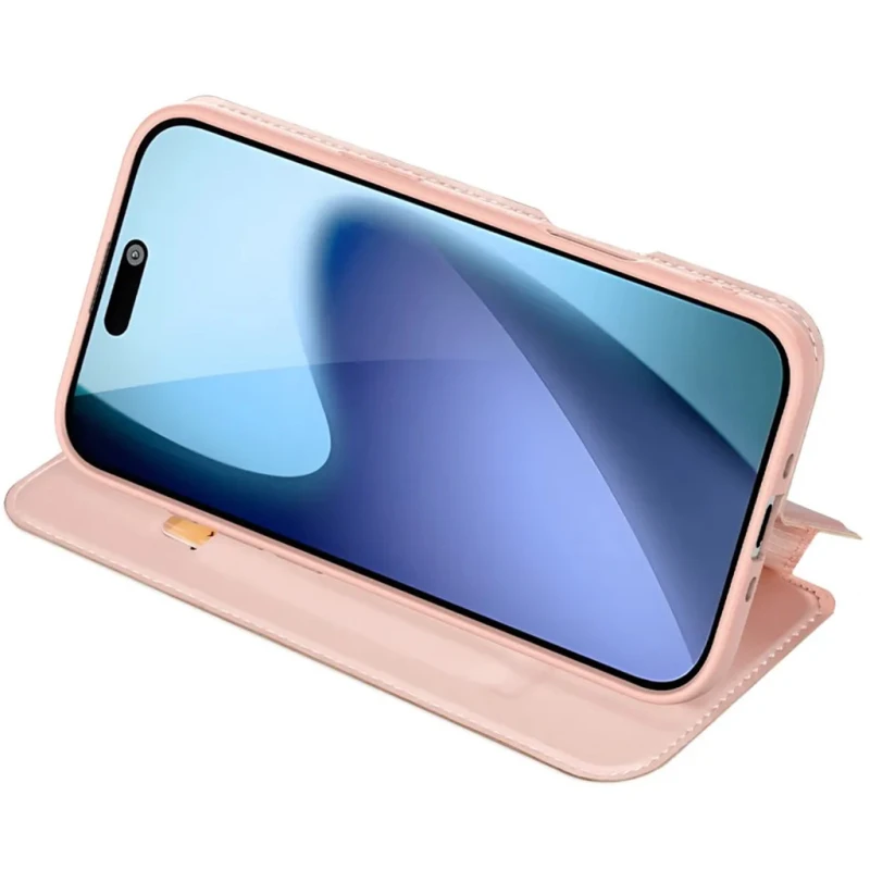 Чохол-книжка Dux Ducis на Apple iPhone 17 Pro (6.3") – Rose Gold. Фото 2 з 7