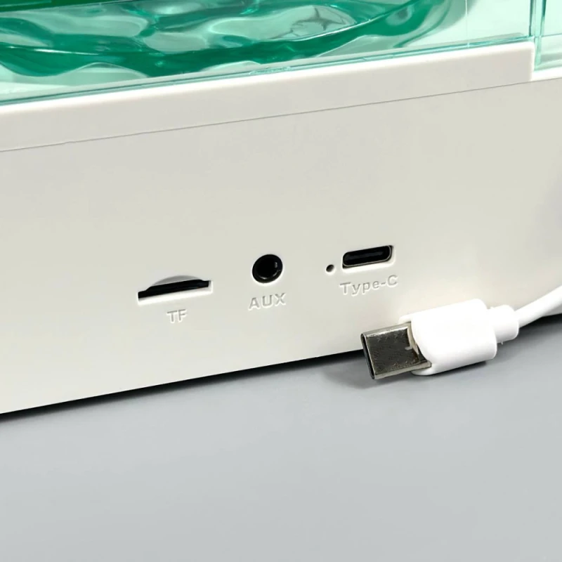 Нічник Gramophone Waves KW-03 14*14*6,5 – White. Фото 3 з 6