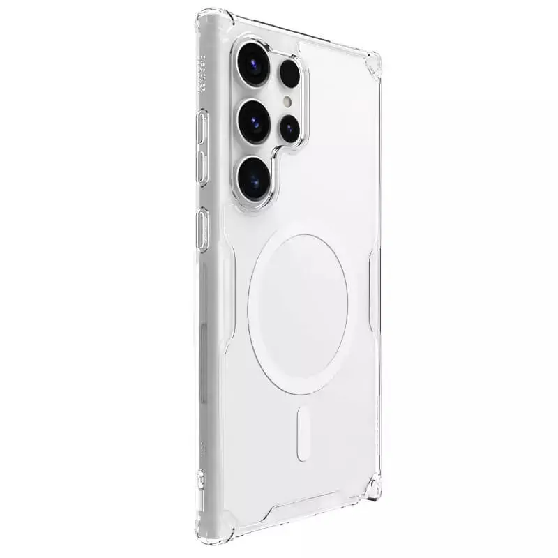 TPU чохол Nillkin Nature Pro з MagSafe на Samsung Galaxy S26 Ultra – Безбарвний (прозорий). Фото 1 з 4