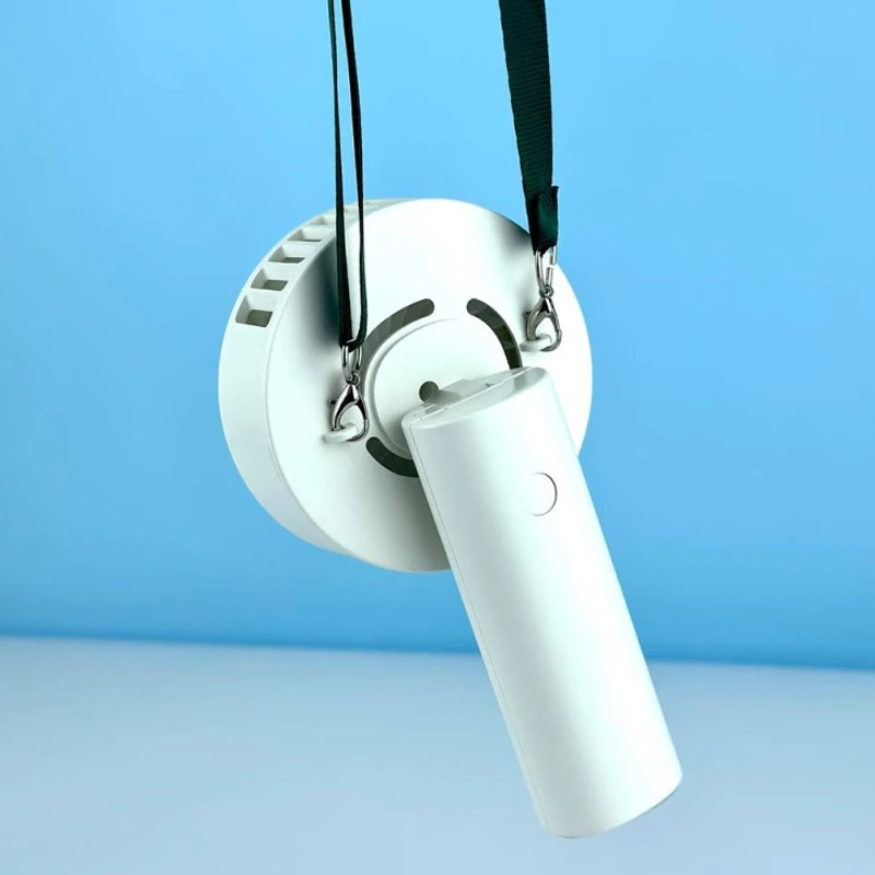 Вентилятор XO-MF75 підвісний шийний/ручний/настільний 3in1 1200mAh – White. Фото 4 з 6