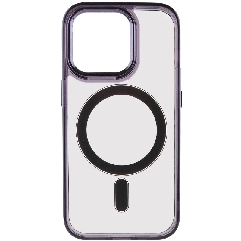 

Силіконовий чохол Iris с MagSafe на Apple iPhone 15 Pro Max (6.7") (Чорний)
