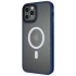TPU+PC з металевими кнопками та MagSafe на Apple iPhone 12 Pro (6.1") – Синій / Navy Blue. Фото 3 з 5