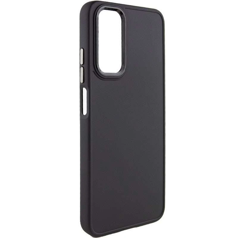 

TPU чехол Bonbon с металлическими кнопками для Samsung Galaxy A52 4G / A52 5G (Черный / Black), Чорний / black