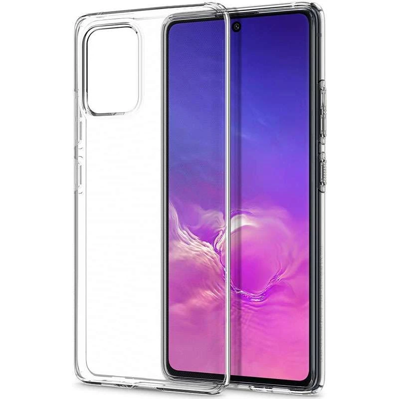 

Ультратонкий силиконовый чехол 1,5 мм для Samsung Galaxy S10 Lite (Бесцветный (прозрачный)), Безбарвний (прозорий)