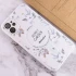 TPU+PC чохол Secret Garden with MagFit для Samsung Galaxy S24 Ultra – White. Фото 3 з 4
