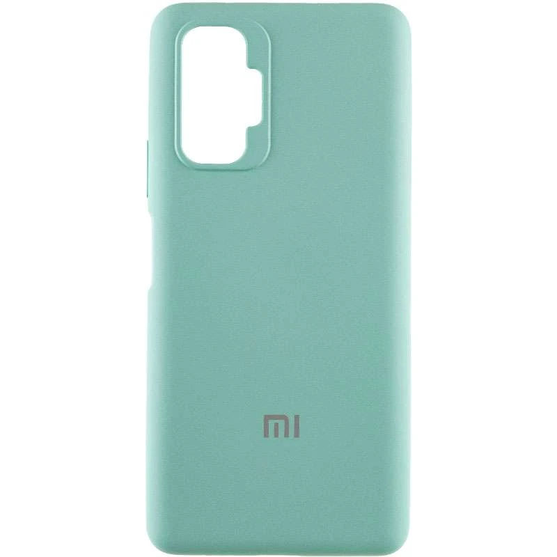 

Чохол Silicone Case з закритим низом на Xiaomi Redmi Note 10 Pro (Бірюзовий / Ice Blue)