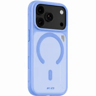 TPU+PC чехол Blueo Frosted Heat Dissipation Stand with MagSafe для Apple iPhone 18 Pro — Голубой / Sky Blue