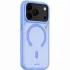 TPU+PC чехол Blueo Frosted Heat Dissipation Stand with MagSafe для Apple iPhone 18 Pro – Голубой / Sky Blue. Фото 1 из 1