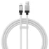 Дата кабель Baseus CoolPlay Series USB to Lightning 2.4A (1m) (CAKW00040) – White. Фото 1 з 5