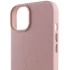 Кожаный чехол Leather Case с MagSafe для Apple iPhone 14 (6.1") – Sand Pink. Фото 6 из 9