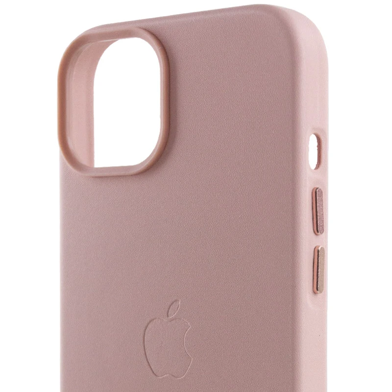 Шкіряний чохол Silicone Case Soft з MagSafe на Apple iPhone 14 (6.1") – Sand Pink. Фото 6 з 8
